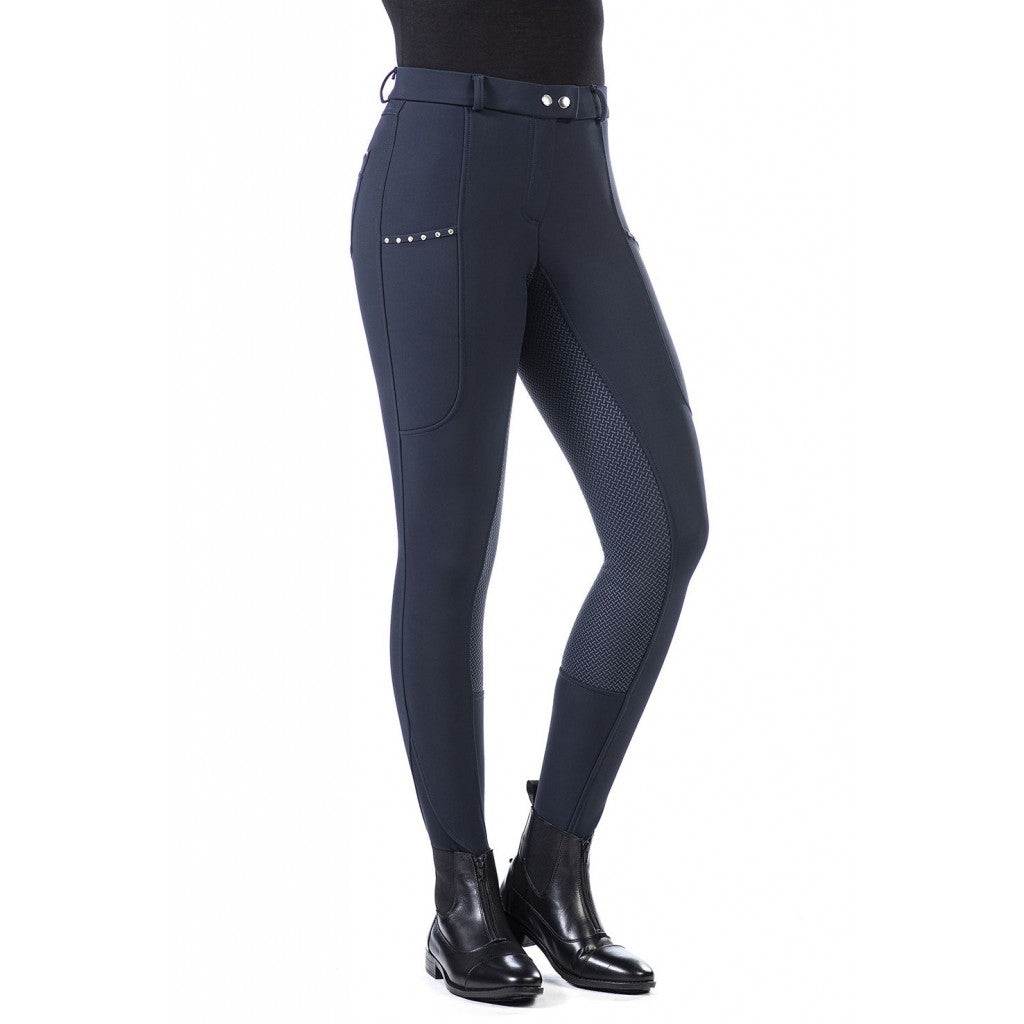 Monaco Winter Riding Breeches - Full Silicone Seat