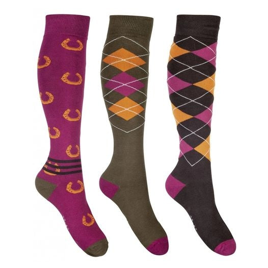 Cardiff Riding Socks - 3 Pack