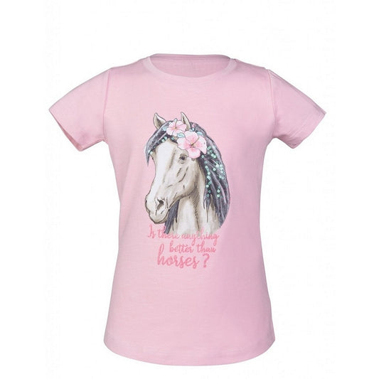 Bling Bling Soft Pink Horse Tee