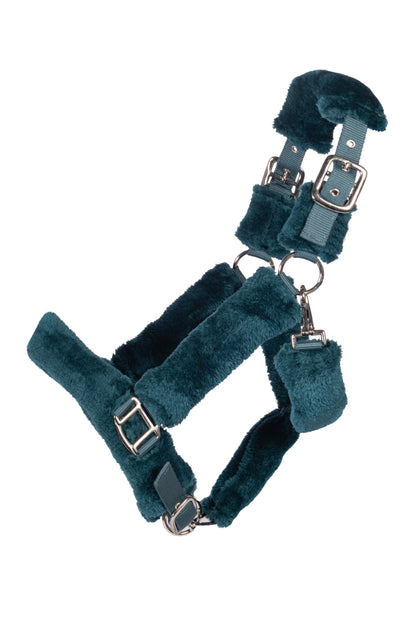 HKM Amina Faux Fur Headcollar – Mini Shetland, Shetland & Pony