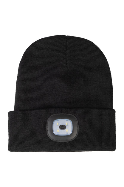 HKM Honey Beanie Hat with USB Light