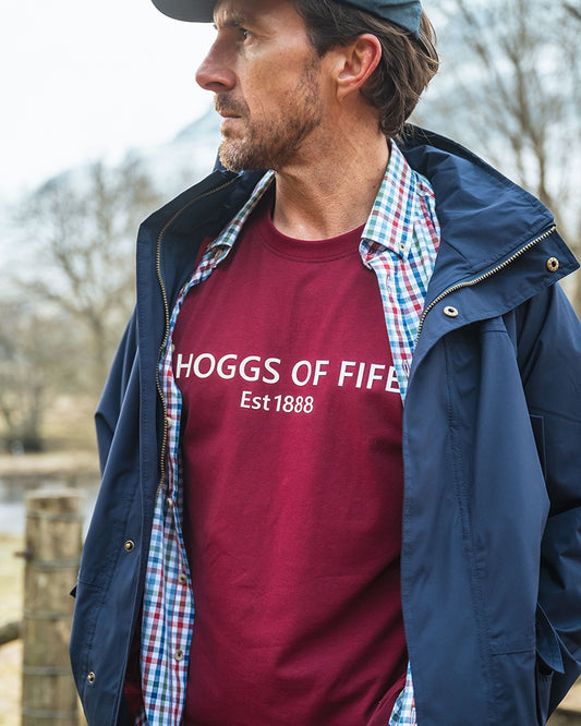 Canonbie Printed T-Shirt Burgundy
