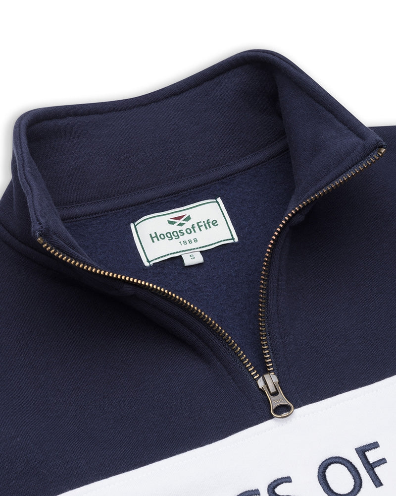 Dumfries 1888 Ladies 1/4 Zip Sweatshirt - Ladies