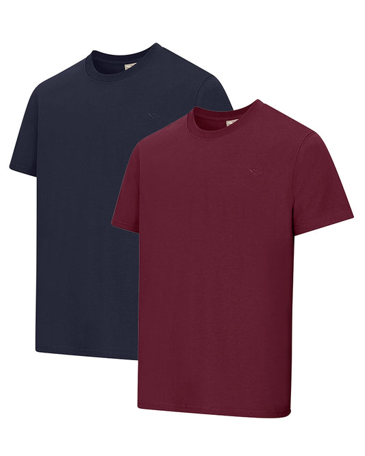 Sandwood Mens 2Pk T-Shirts (2 Colour Options)