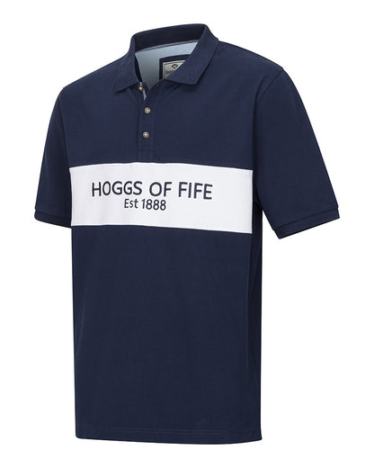 Stewart Block Pique Polo Shirt - Mens