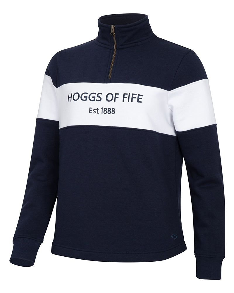 Dumfries 1888 Ladies 1/4 Zip Sweatshirt - Ladies