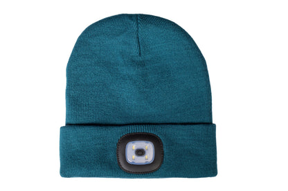 HKM Honey Beanie Hat with USB Light