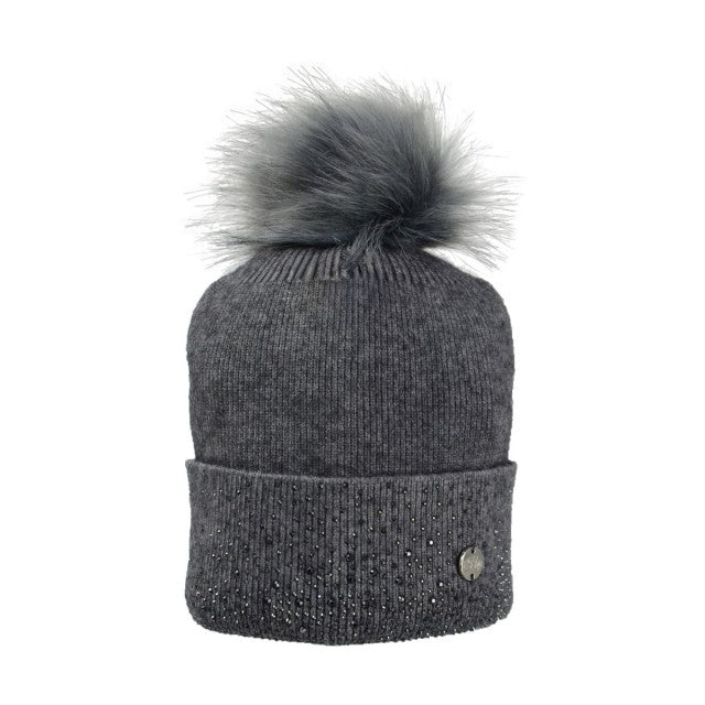 Hy Equestrian Alaska Diamante Bobble Hat