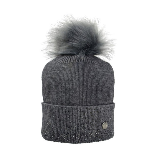 Hy Equestrian Alaska Diamante Bobble Hat
