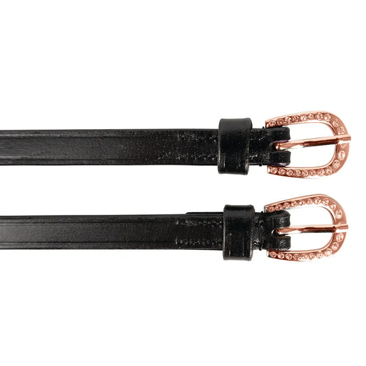HY Equestrian Diamante Spur Straps