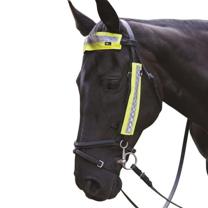 HY Equestrian Hi-Vis Reflective Bridle Set