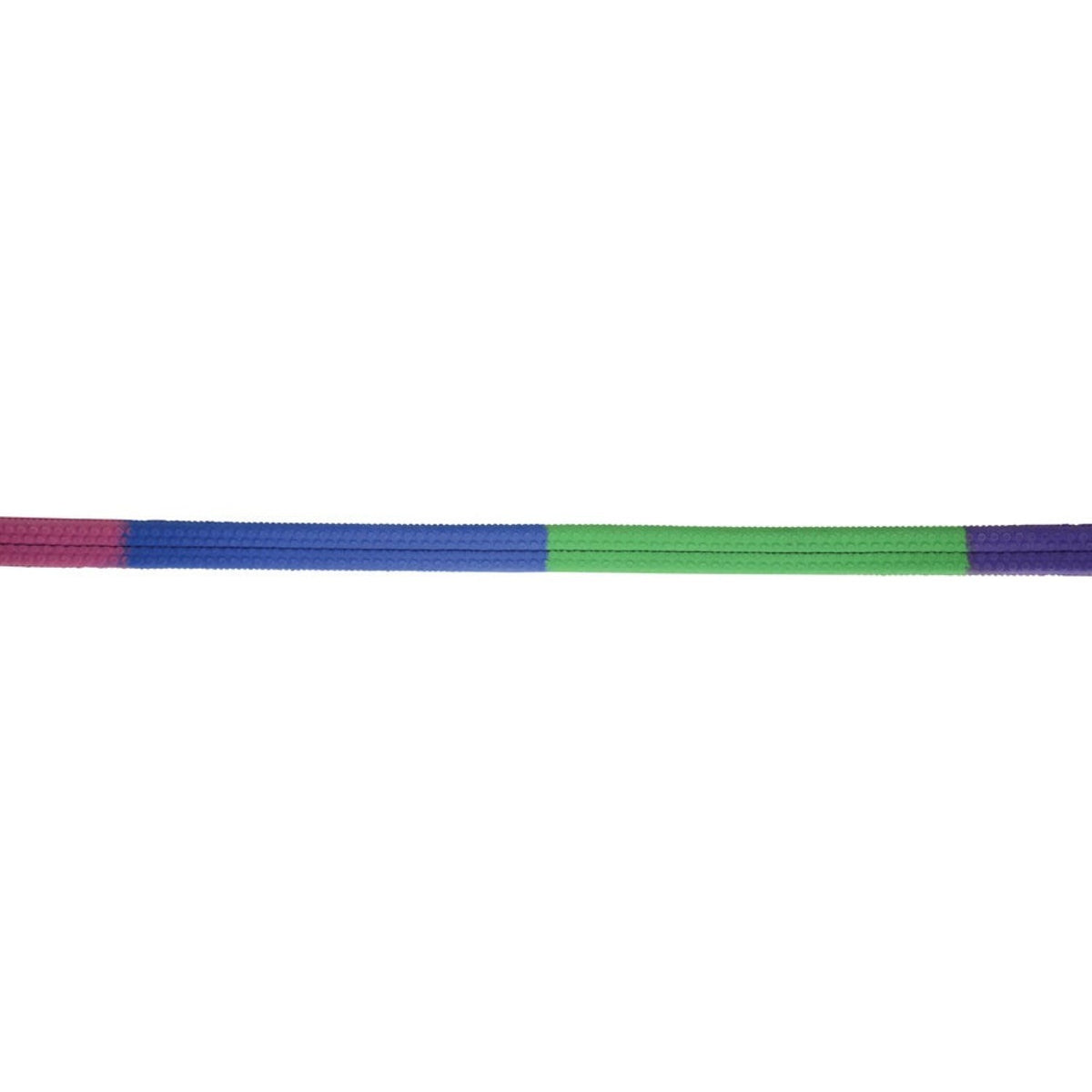 HY Equestrian Rubber Covered Training Reins - Dark Colours