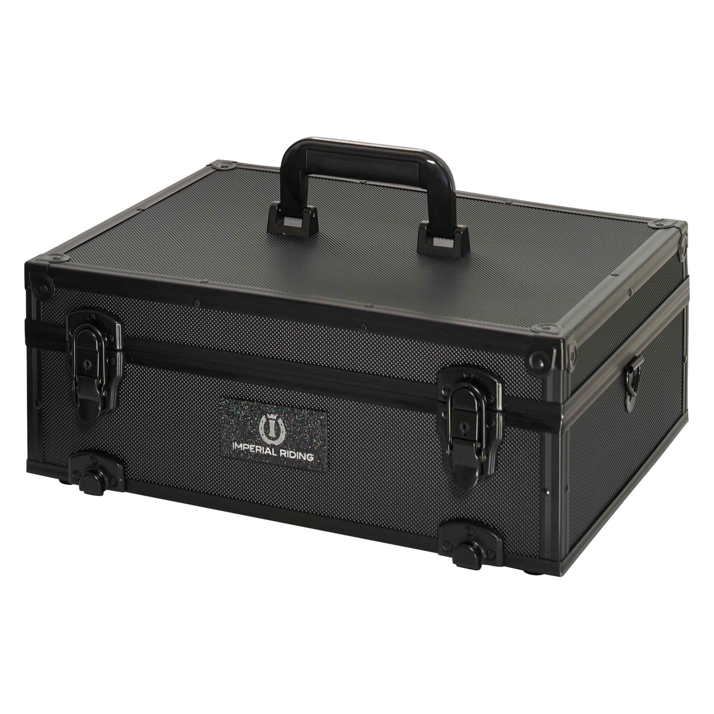 Imperial Riding IRH StackX Deluxe Grooming Box – Stackable, Wheeled | Black | Saddlery-Online