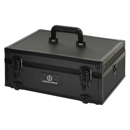 Imperial Riding IRH StackX Deluxe Grooming Box – Stackable, Wheeled | Black | Saddlery-Online