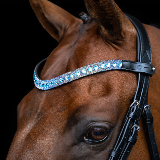 IR Slim Diamante Browband - Blue