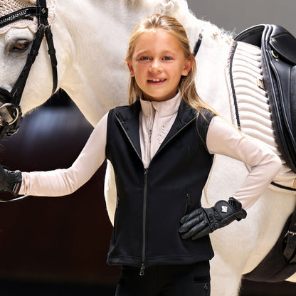 Imperial Riding Cybil Kids Bodywarmer - Black or Mauve