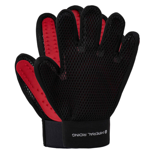 Imperial Riding Rubber Grooming Gloves