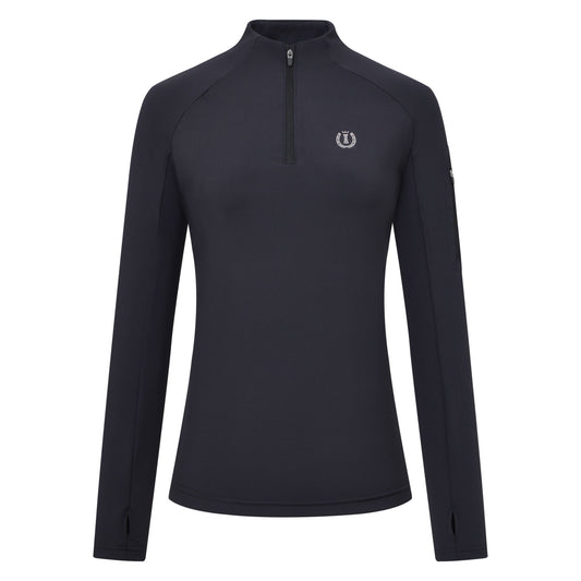 Imperial Riding Jordan Women's Half-Zip Riding Top - Black or Taupe