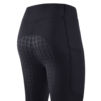 Imperial Riding Laura FullGrip Riding Tights - Black