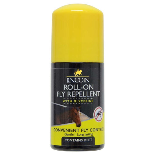 Lincoln Roll-On Fly Repellent for Horses — Gentle Water-Based Formula