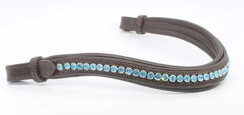 Sparkle Browband Quick Fit - Baby Blue Sparkle