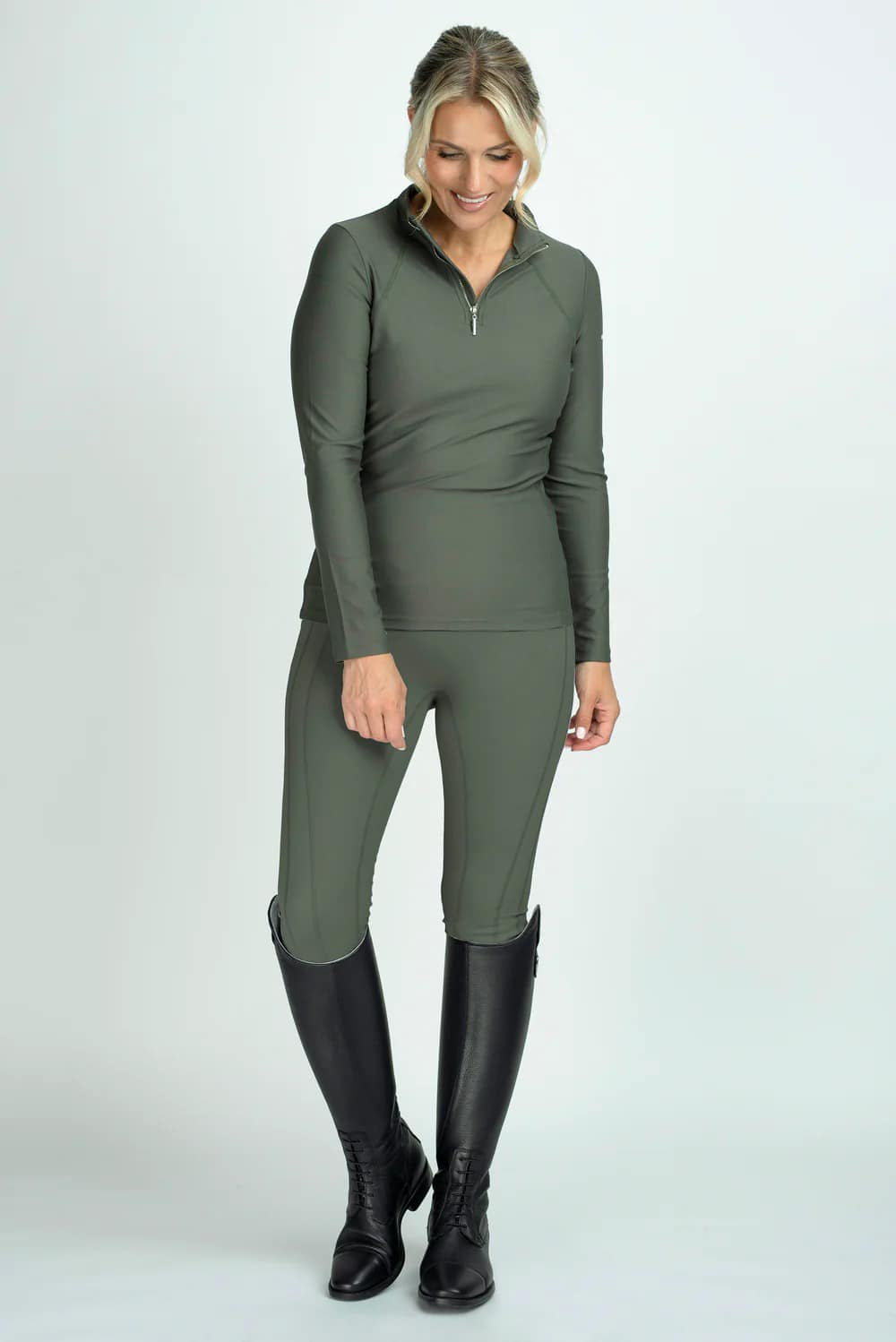 Technical Leggings - Khaki