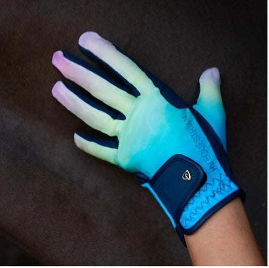 Ombre Riding Gloves - Childs
