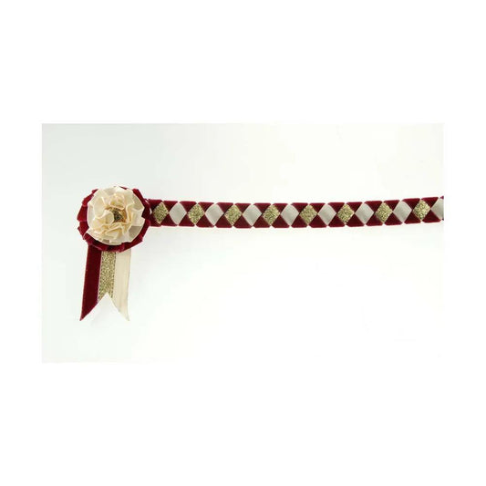 Newport Brow Band - Burgundy