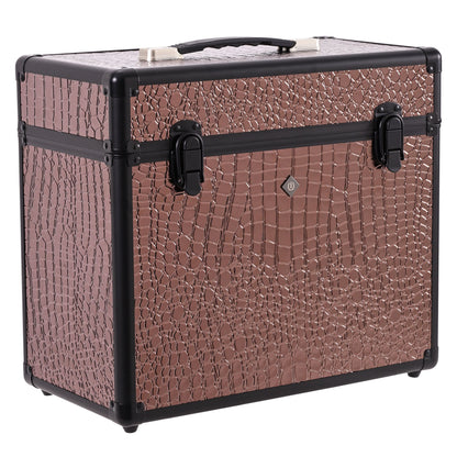Imperial Riding Slimline Grooming Box - Brown Croco