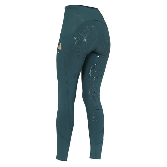 Aubrion Team Riding Tights  (Navy, Green or Black)