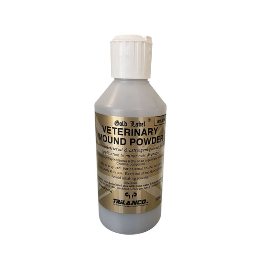 Gold Label Veterinary Wound Powder — Antiseptic with Comfrey & Activated Charcoal