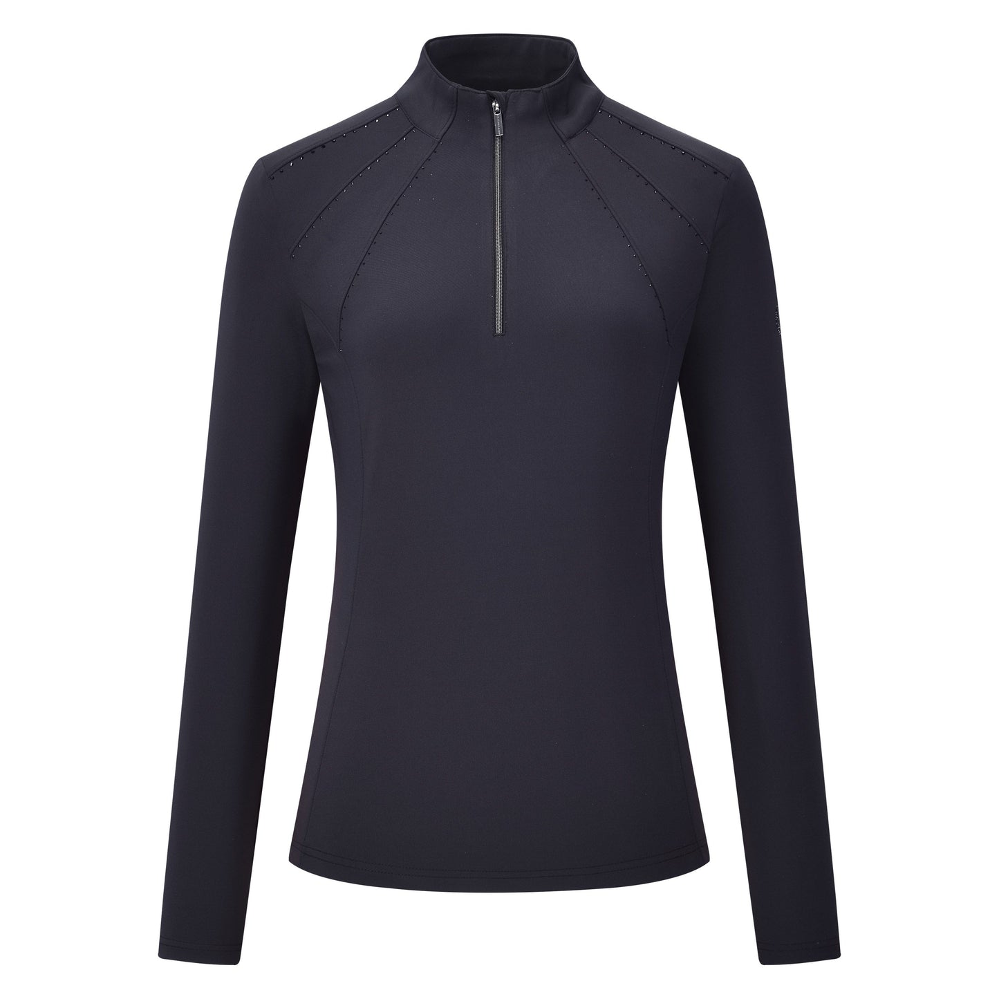Imperial Riding Zoey Women's Half-Zip Riding Top - Black or Dark Mauve